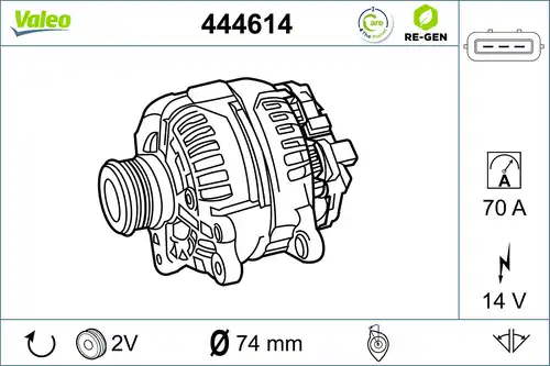 генератор VALEO 444614