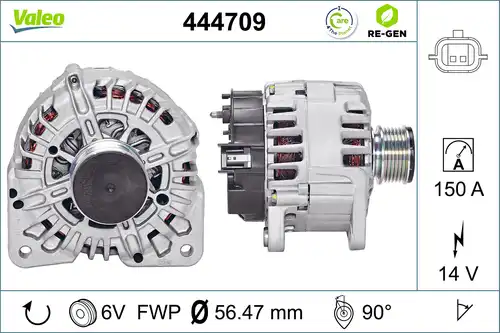 генератор VALEO 444709