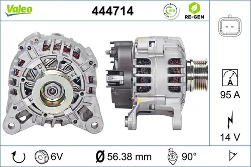 генератор VALEO 444714
