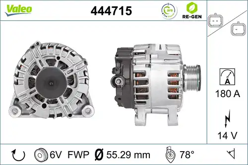 генератор VALEO 444715