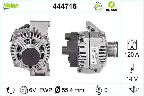 генератор VALEO 444716