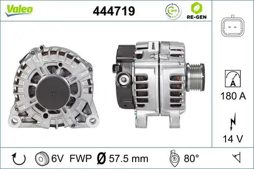 генератор VALEO 444719