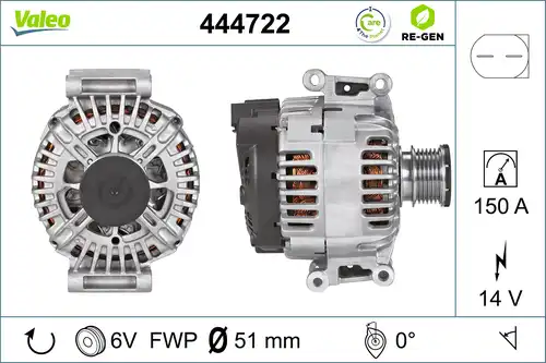 генератор VALEO 444722