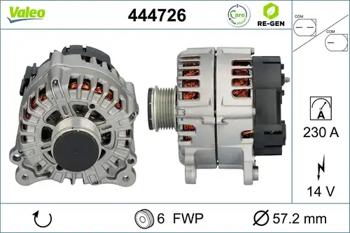 генератор VALEO 444726