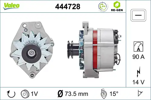 генератор VALEO 444728