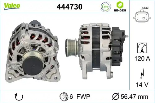 генератор VALEO 444730