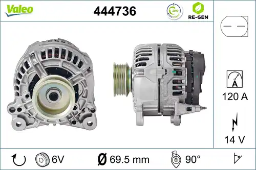 генератор VALEO 444736