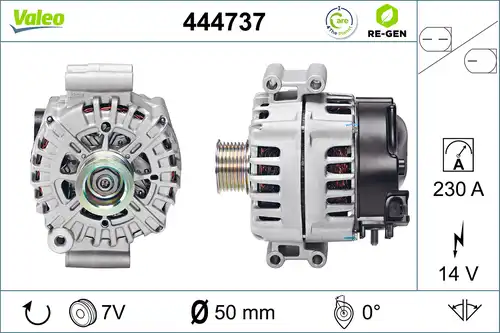 генератор VALEO 444737