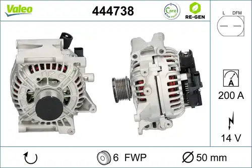 генератор VALEO 444738