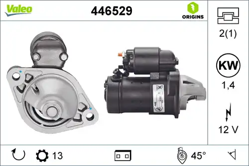 стартер VALEO 446529