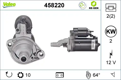 стартер VALEO 458220
