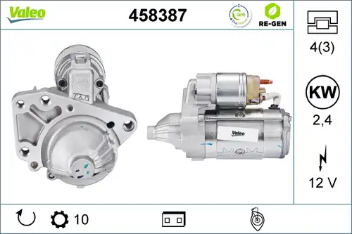 стартер VALEO 458387