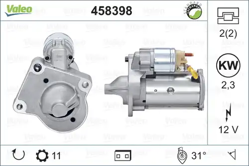 стартер VALEO 458398
