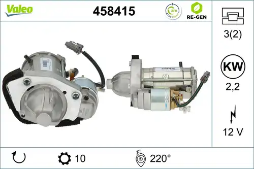 стартер VALEO 458415