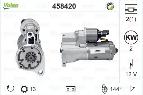 стартер VALEO 458420