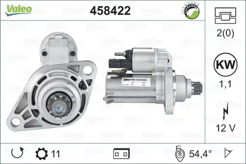 стартер VALEO 458422