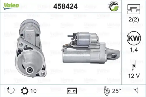 стартер VALEO 458424