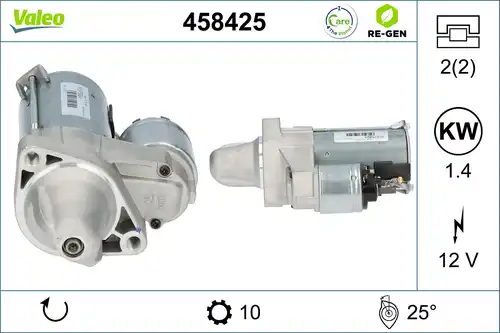 стартер VALEO 458425