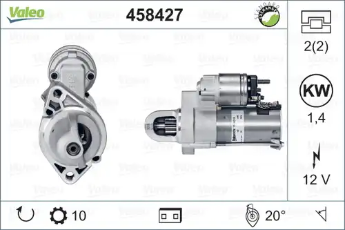 стартер VALEO 458427