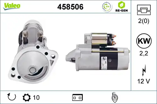стартер VALEO 458506