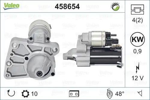 стартер VALEO 458654