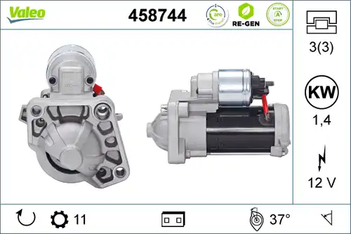 стартер VALEO 458744