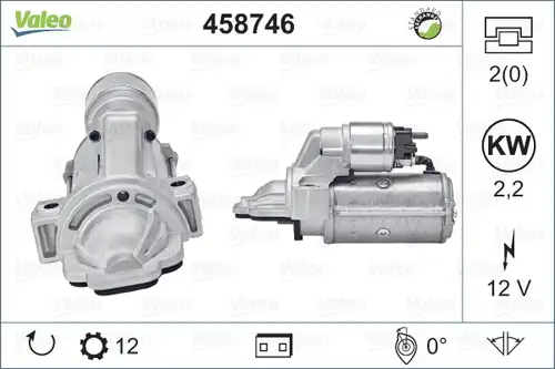 стартер VALEO 458746