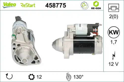 стартер VALEO 458775