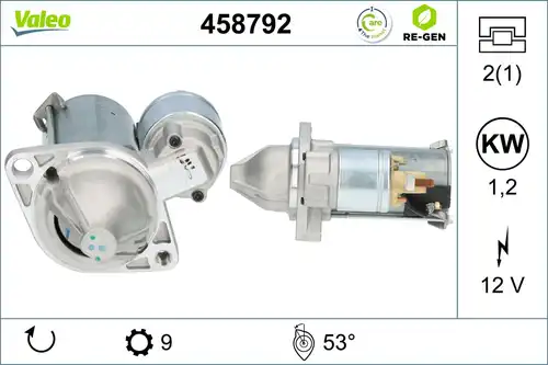 стартер VALEO 458792