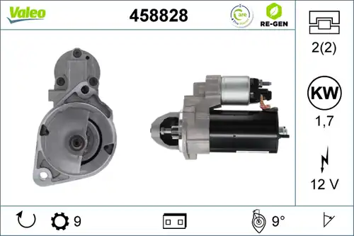 стартер VALEO 458828