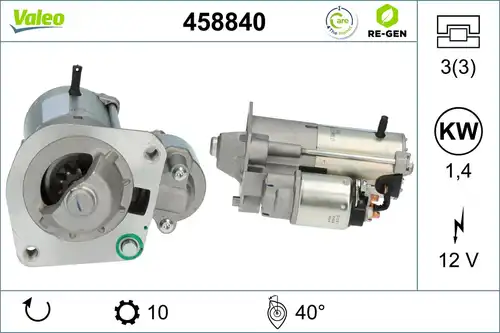 стартер VALEO 458840