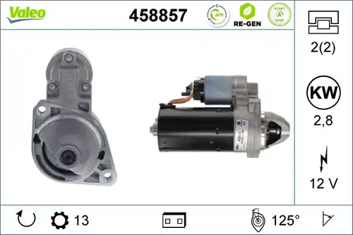 стартер VALEO 458857