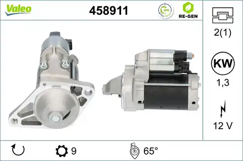 стартер VALEO 458911