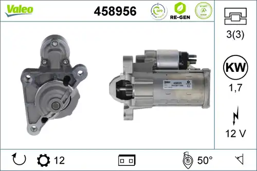 стартер VALEO 458956