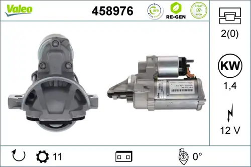 стартер VALEO 458976