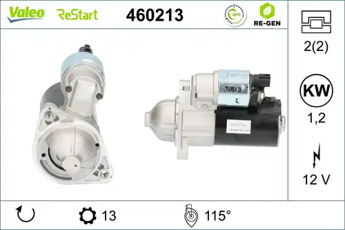стартер VALEO 460213