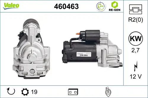 стартер VALEO 460463
