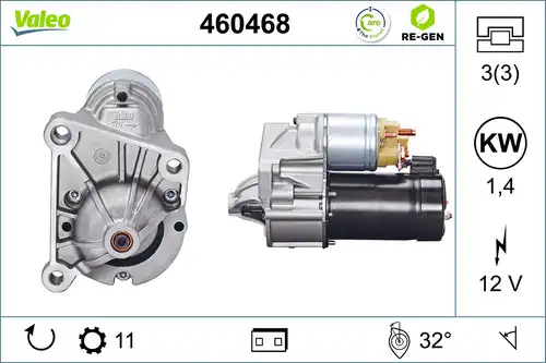 стартер VALEO 460468