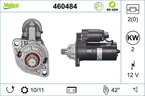 стартер VALEO 460484