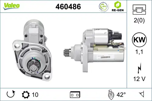 стартер VALEO 460486