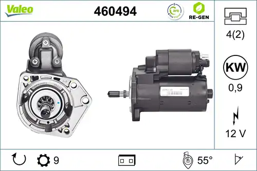стартер VALEO 460494