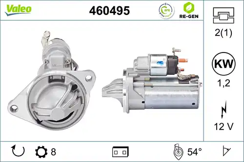 стартер VALEO 460495
