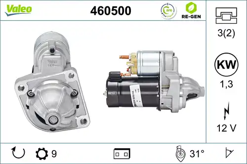 стартер VALEO 460500