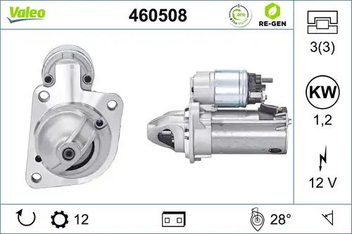 стартер VALEO 460508
