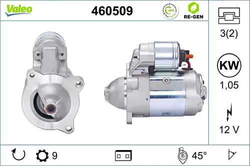 стартер VALEO 460509