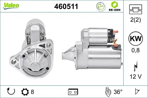 стартер VALEO 460511
