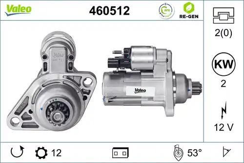 стартер VALEO 460512