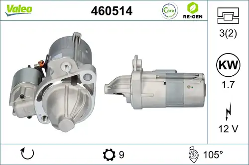 стартер VALEO 460514