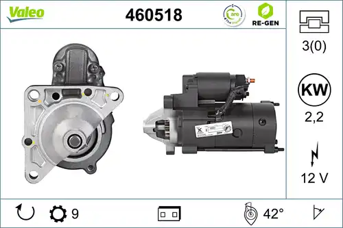 стартер VALEO 460518