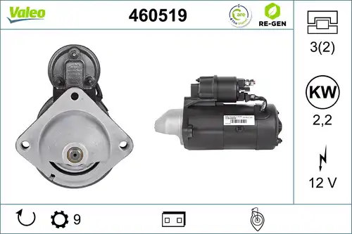 стартер VALEO 460519